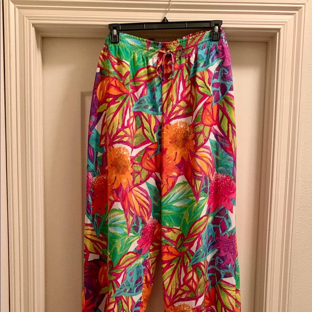 🌞Ralph Lauren Wide-Leg Floor Length Pants